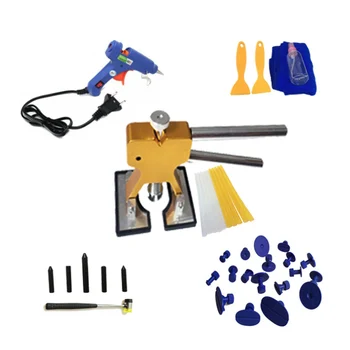 

40 pcs/Set Metal Pdr Dent Lifter Puller Glue Puller Tab 20W Glue Machine Hail Removal Paintless Car Dent Repair Tools Kit