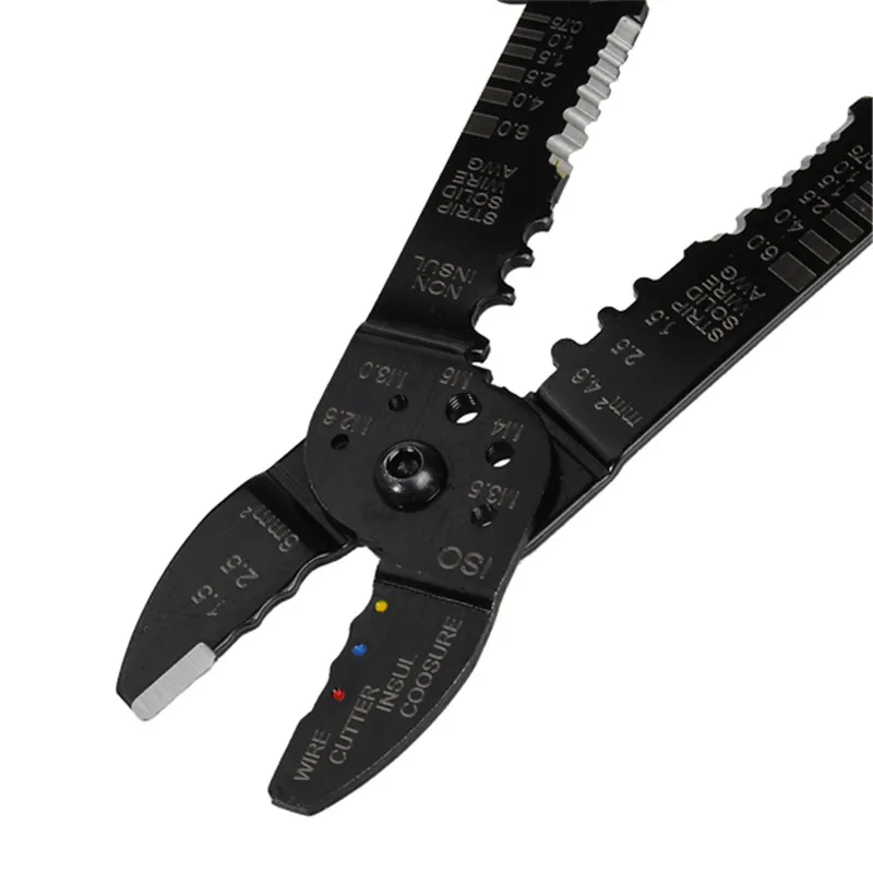 Daniu Новый FS-051 5 в 1 Многофункциональный Провода Резка зачистки обжимные плоскогубцы Терминалы обжимной хомут Инструменты высокой углерода