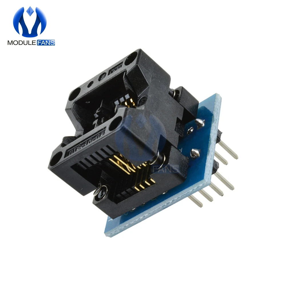 Адаптер программатора SOIC8 SOP8 К DIP8 ЭЗ гнездо модуля преобразователя 150mil|sop8 to dip8|soic8