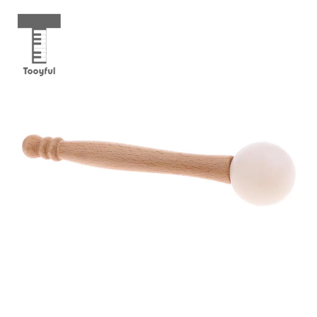 Tooyful Rubber Wooden Mallet Tibetan Singing Bowls   for Percussion Parts