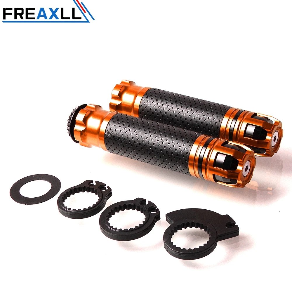 FREAXLL 22/24 мм мото штыри Pit Bike кафе ручки мотоцикла грипса на руль для kawasaki er6n f800gs cb190r питбайк