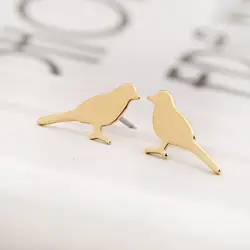 yiustar 2017 New Fashion Animal women stud earrings  Small bird earrings for gift Classic Party pendientes brincos earings ED161