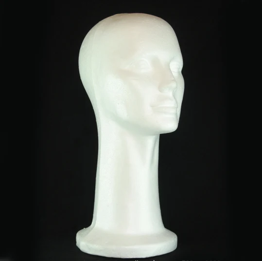 

Hot Long Neck Female Foam Mannequin Head Model Wigs Glasses Cap Display Holder Stand Model Mannequin Hat Stand Practical Rack