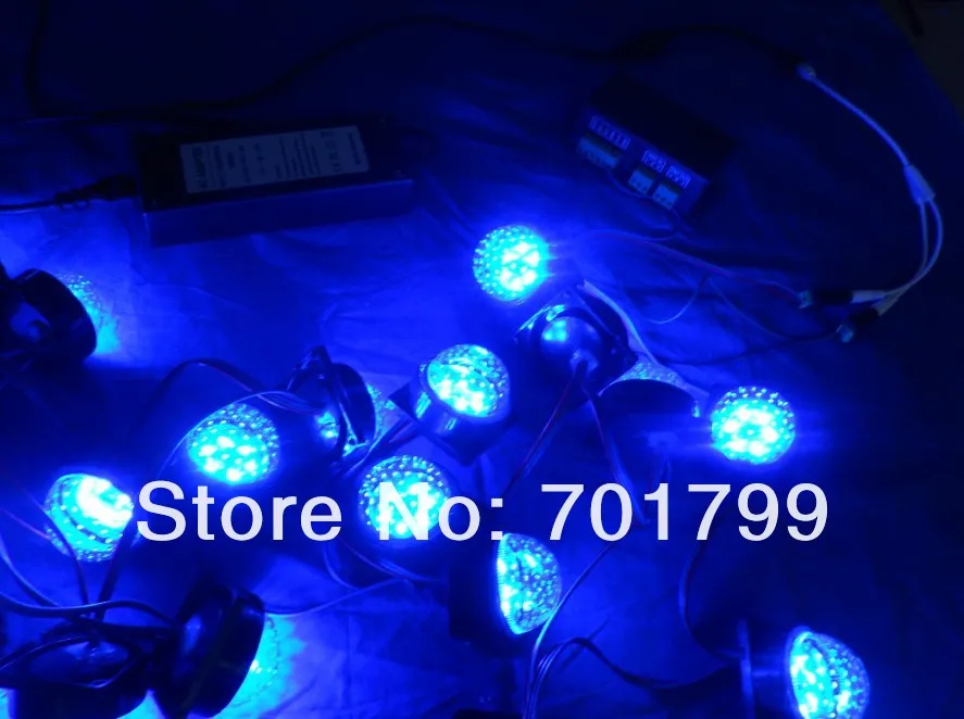 DC12V 6 шт. SMD 5050 RGB Полноцветный WS2811 Светодиодный пиксельный настенный светильник; крышка с диаметром 50 мм, основание диаметром 60 мм