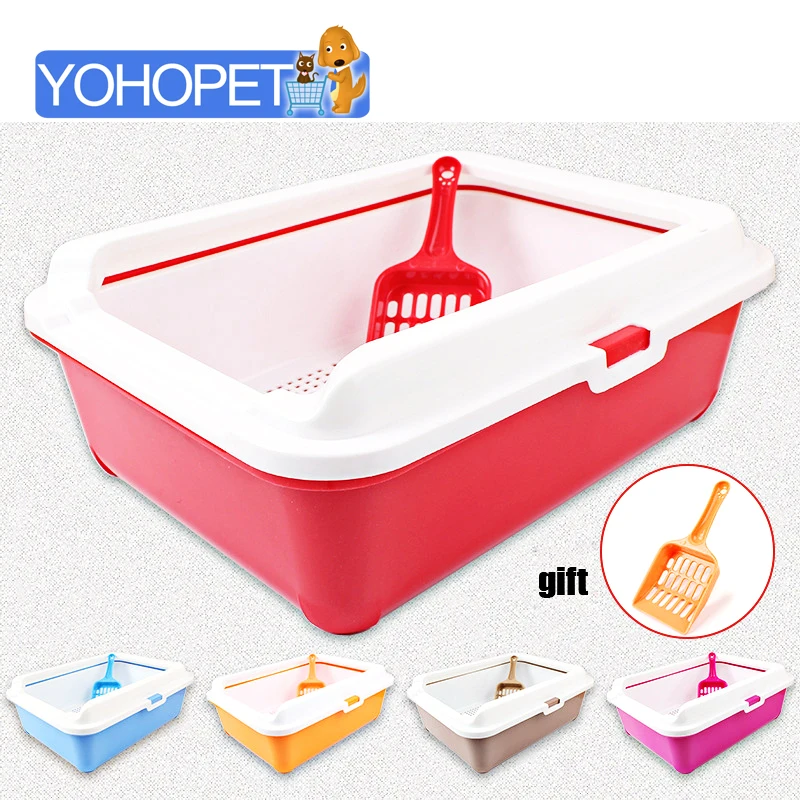 High end Cat Toilet Closed Prevent sand throwing WC Cat Toilet Cats