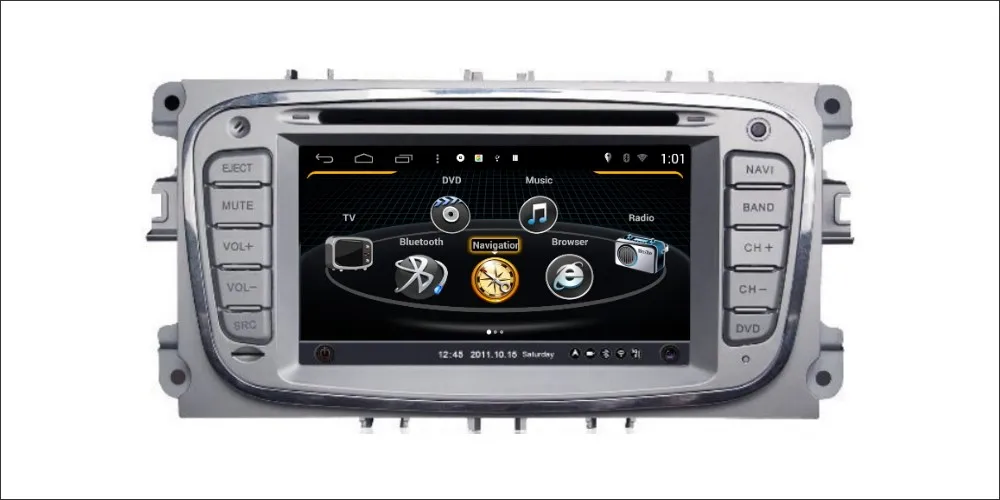 Discount Liiselee Car Android Multimedia For Ford For Focus For Mondeo Kuga Radio CD DVD Player GPS Navigation Audio Video S160 System 16