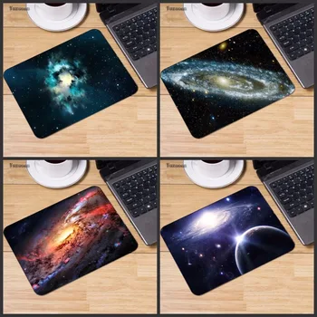 

Yuzuoan Moon Space Sky Beauty Anti-Slip Mouse Pad 180x220x2mm 250x290x2mm mat Cool Design Computer Anti-skid Table Mat Game pad
