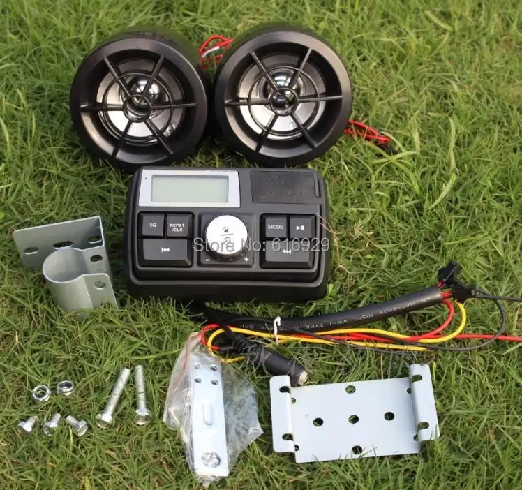 motorcycle radio and speakers