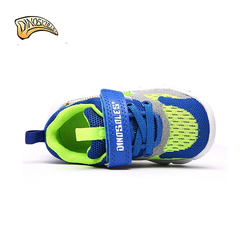 Spring Baby Boys Shoes with Lights Dinosaur Led Kids Light Up Shoes Mesh Breathable Glowing Sneakers Children Sports Trainers