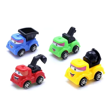 

Mini car Mini Puzzle Engineering Truck Scraper Truck Classic Cartoon Hot-selling Children's Toys Best gift