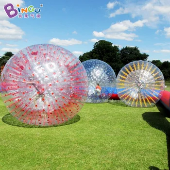 

GREAT CRAFT FREE SHIPPING 2.5m inflatable zorb body ball toy body bumper ball for kid personalized funny toy