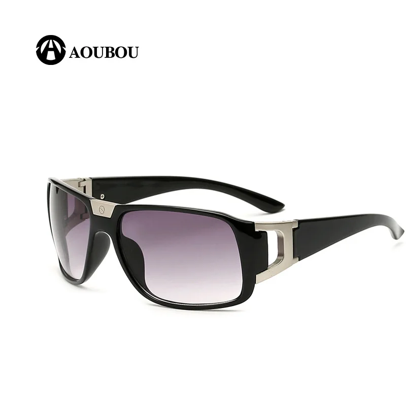 Hot Trendy Black Goggle Sunglasses Men Women Brand Designer Sports Sun