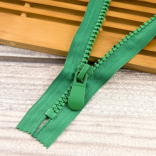 green Meetee, 2 шт., 8#, смоляная молния, закрытый конец, хвост, 20 см, одна голова, для пальто, карман, для улицы, сумки, Швейные аксессуары ручной работы, ZA210 - Цвет: green