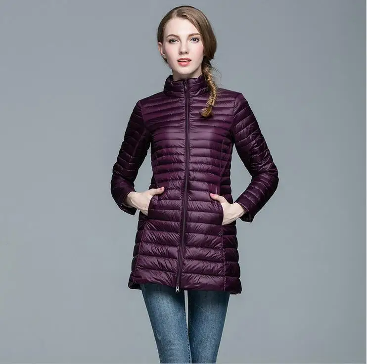 Long Winter Parka Womens Down Jackets Brand Designer Ultra Light White Duck Down Coats Plus Size dalbello raya