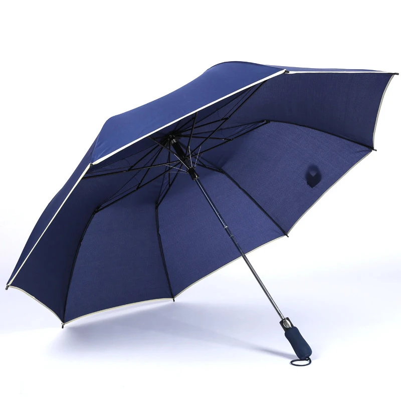 YADA 27 inches Two Fold Golf Automatic Umbrella Windproof Folding Rainy Umbrellas For Women Men UV Auto Umbrella Female YD116