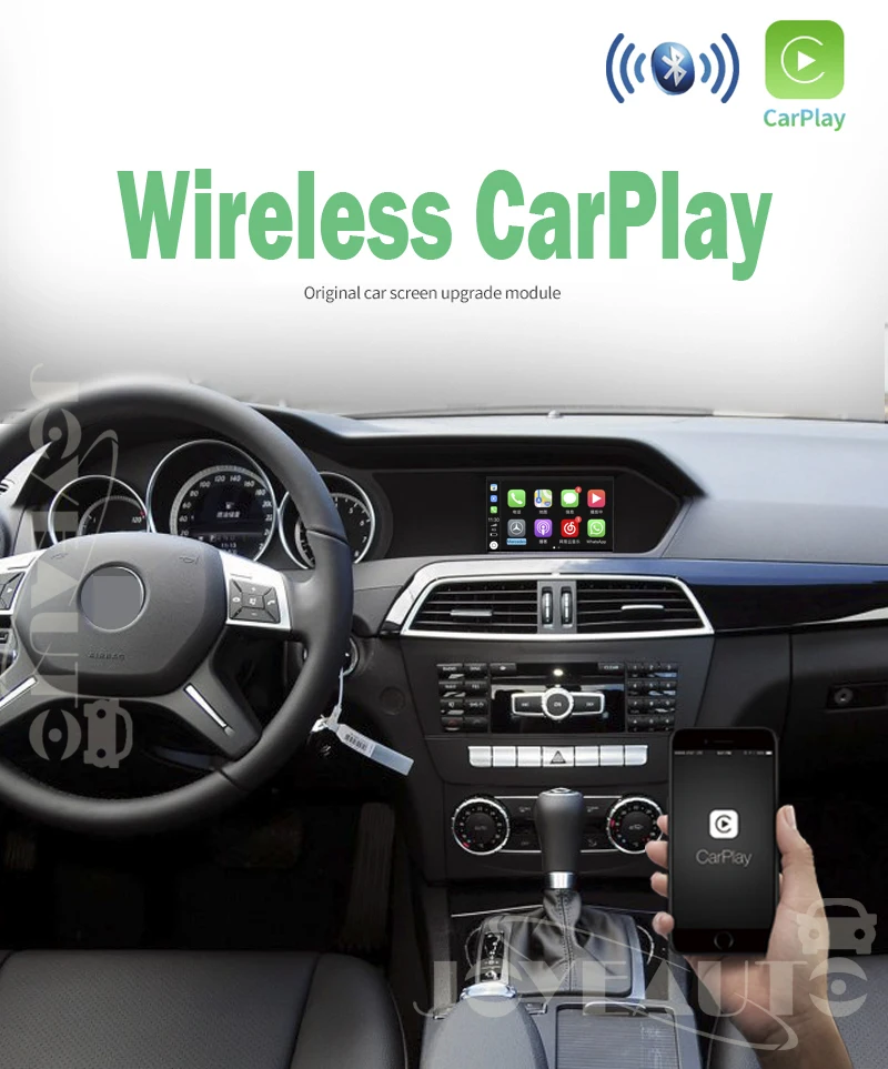 Joyeauto Беспроводной Wi-Fi Apple Carplay для Mercedes GLA Class X156 2013- NTG4.5 Автомобильная игровая поддержка обратная камера Plug and play