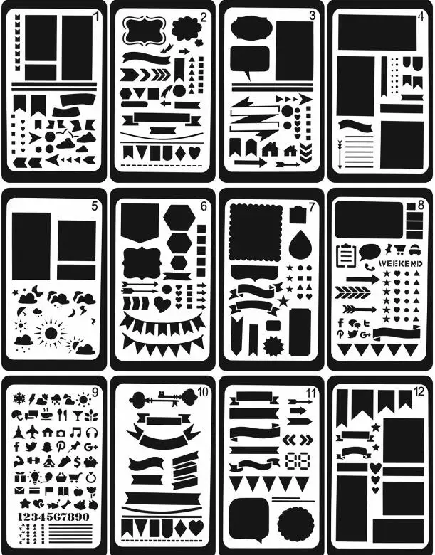 12 Painting template MIRUI, 100 цветов, FineLiner, рисование акварелью, художественные маркеры, ручки с двойным наконечником, кисточка, школьные принадлежности - Цвет: 12 Painting template
