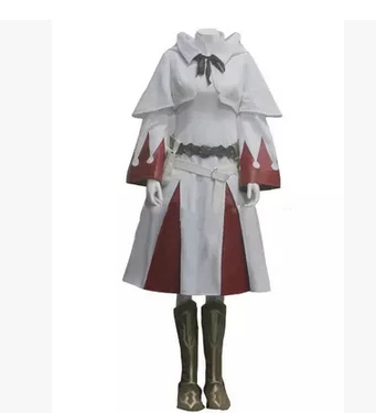 

[STOCK] 2018 Game Final Fantasy 14 White Mage Battle Uniforms Cosplay Costume Unisex S-3XL For Halloween Free Shipping New.