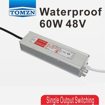 

60W 48V 1.25A Waterproof outdoor Single Output Switching power supply AC TO DC SMPS
