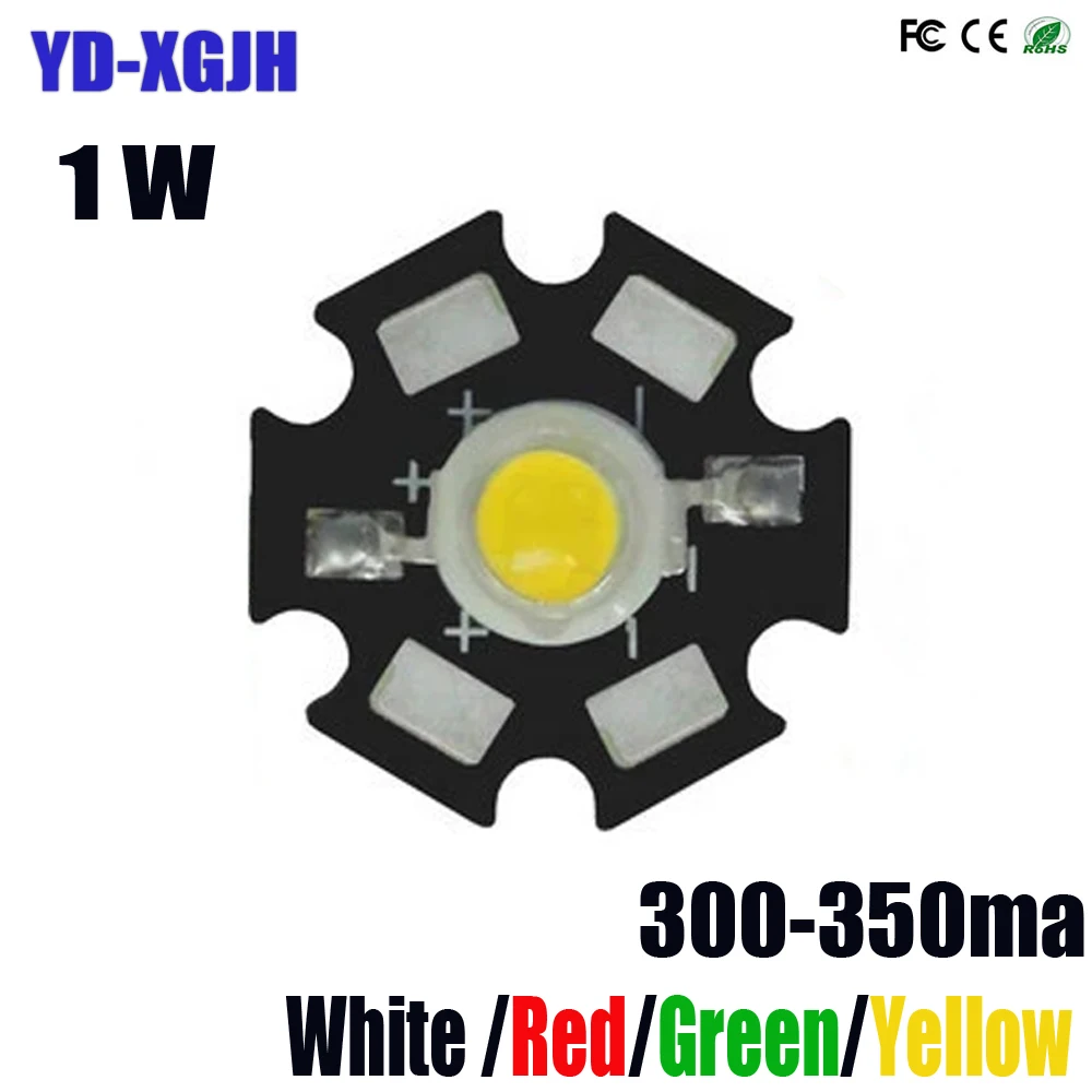 

10pcs Real Original Epistar Chip 1W 3W LED Bulb Diodes Lamp Beads 110lm Warm White/Cool White/Red//Blue/Green/Yellow LED Bulbs