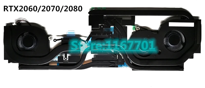 

New Original Laptop/Notebook CPU/GPU cooling Radiator Heatsink&Fan for MSI GS65 8SG upgrade RTX2060/2070/2080
