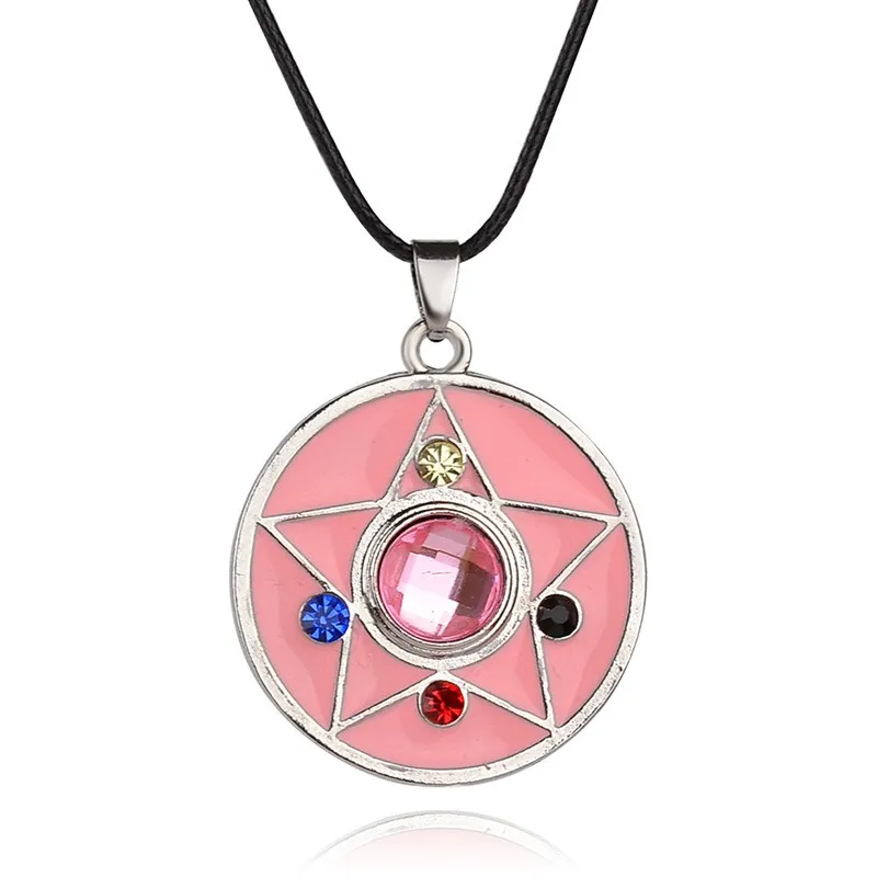 KYSZDL Wholesale High Quality Sailor Moon Power Necklace Magic Pentacle
