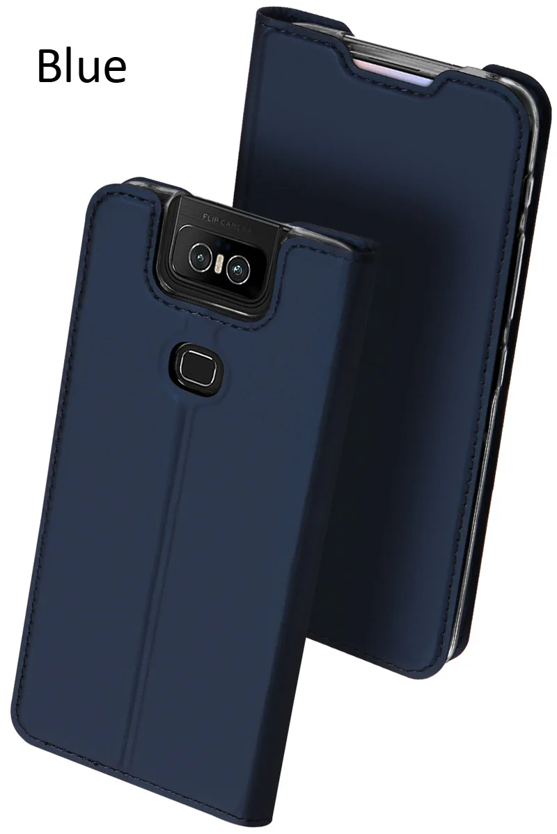 DUX DUCIS чехол для Asus Zenfone 6 ZS630KL Книга Флип кожаный бумажник чехол