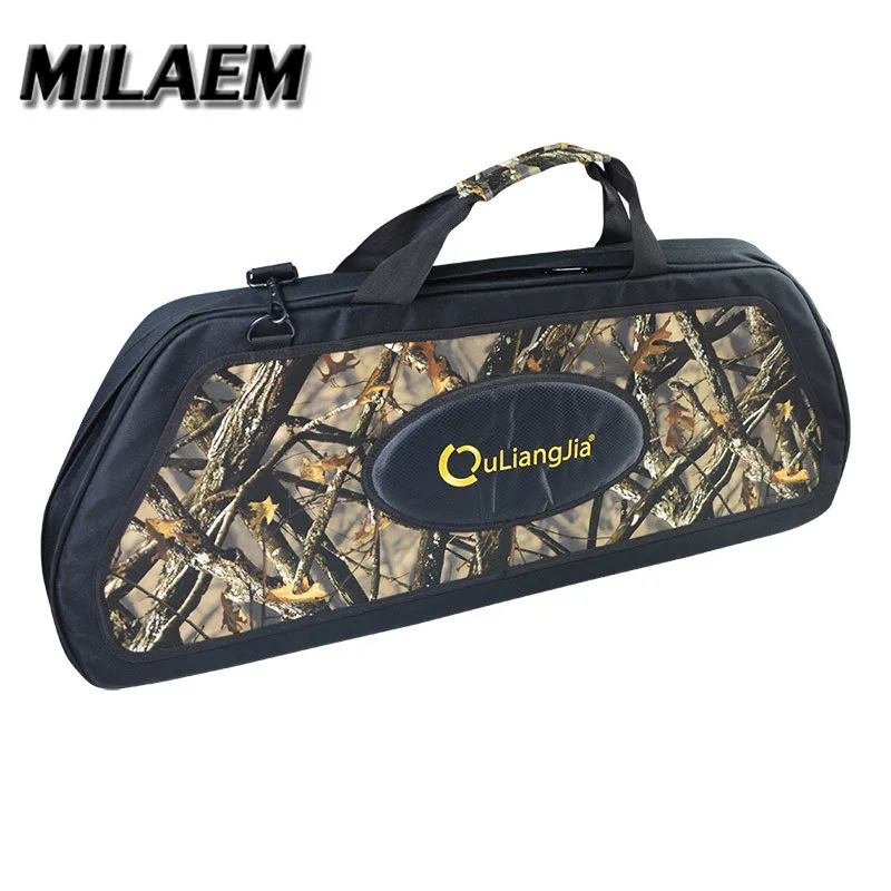 

1Pc Archery Compound Bow Bag Case Camo Backpack Holdall Carry Bag For Compound Bow Outdoor Hunting Shooting Archery Accessories