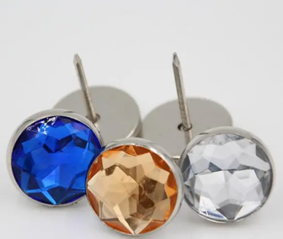 

500pcs/16-22mm Acryl Nails Button Tacks Studs Pins Buttons Sofa Wall Decoration Furniture Accessories