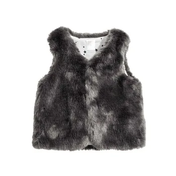 

Autumn Spring Waistcoat for Little baby, Soft Slippery Small Coats,Imitation fox fur, Girl Boy Warm clothing for (1-24 Months)