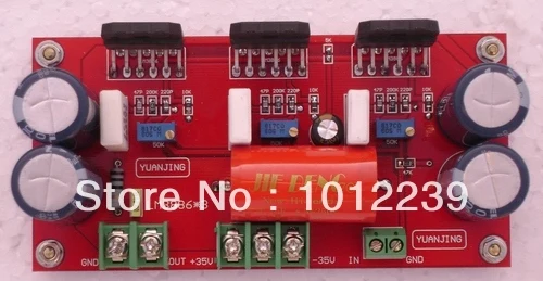 

free shipping LM3886 * 3 150W amplifier board (Deluxe board)