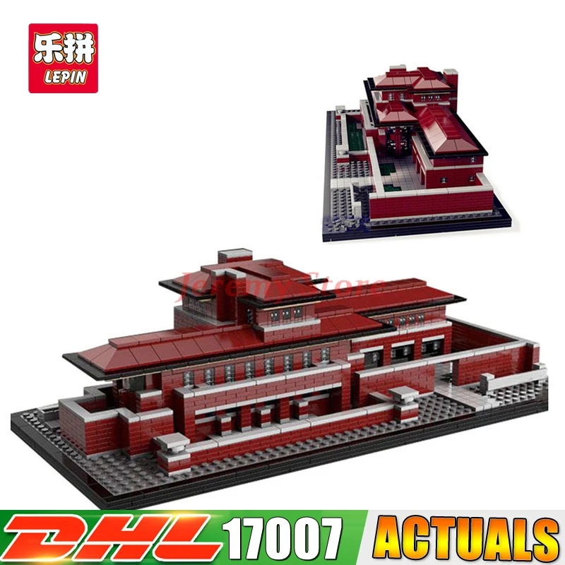 

Lepin17007 2326Pcs Architecture Series The Robie House Building Blocks Bricks Model Toys Compatible LegoINGlys 21010