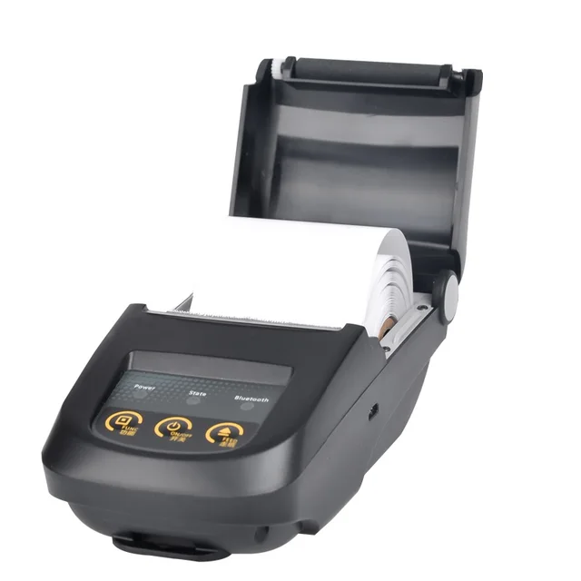 58mm Mini Bluetooth Printer Android Thermal Printer Wireless Receipt Printer Mobile Portable Small Ticket Printer