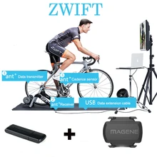 Zwift USB ANT+ датчик ANT+ стикер USB Данные пульсометр совместимый Garmin Forerunner секундомер серии велокомпьютер