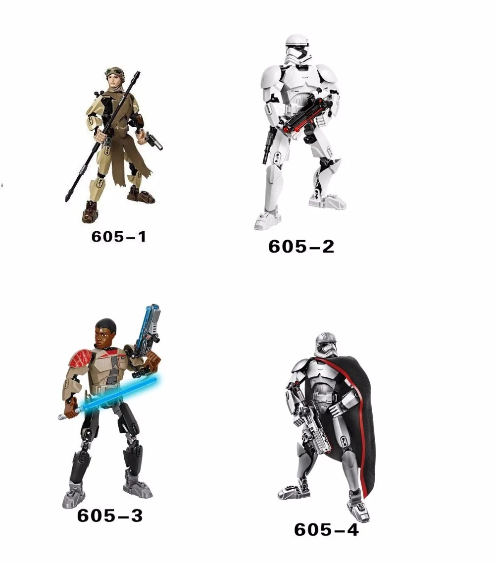 Star Wars Buildable Action Figure Model Building Blocks Toy Star Wars