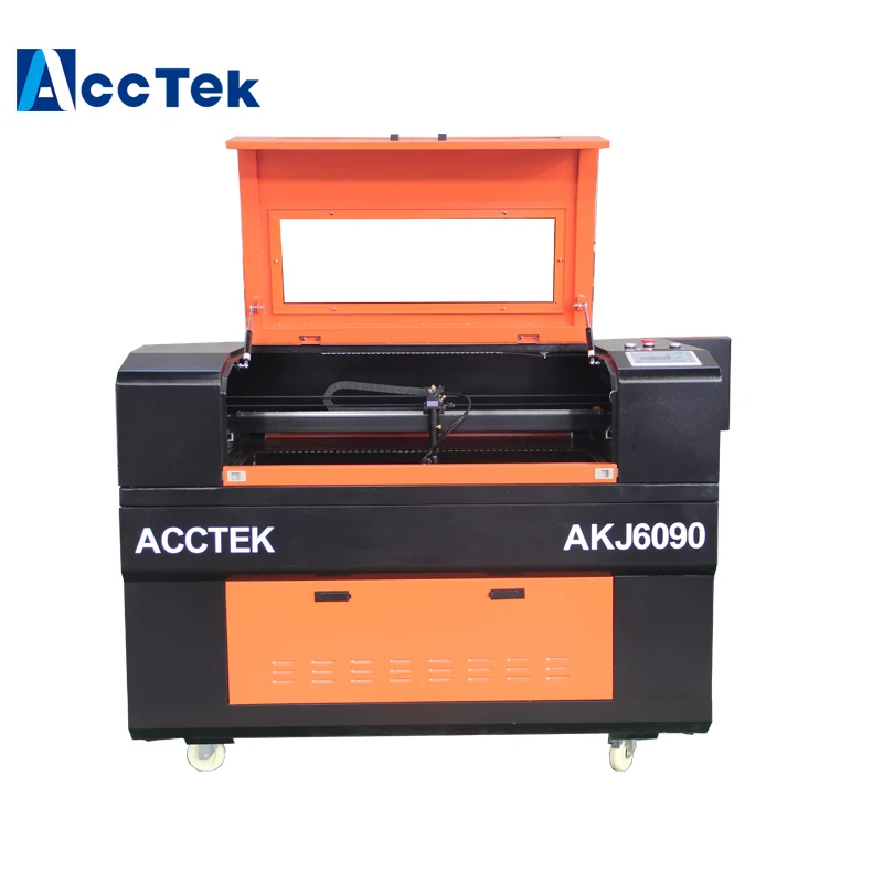 

AccTek factory Direct 6090 laser engraving machine 80w laser cutting machine CNC for wood, plastic, acrylic with CE FDA