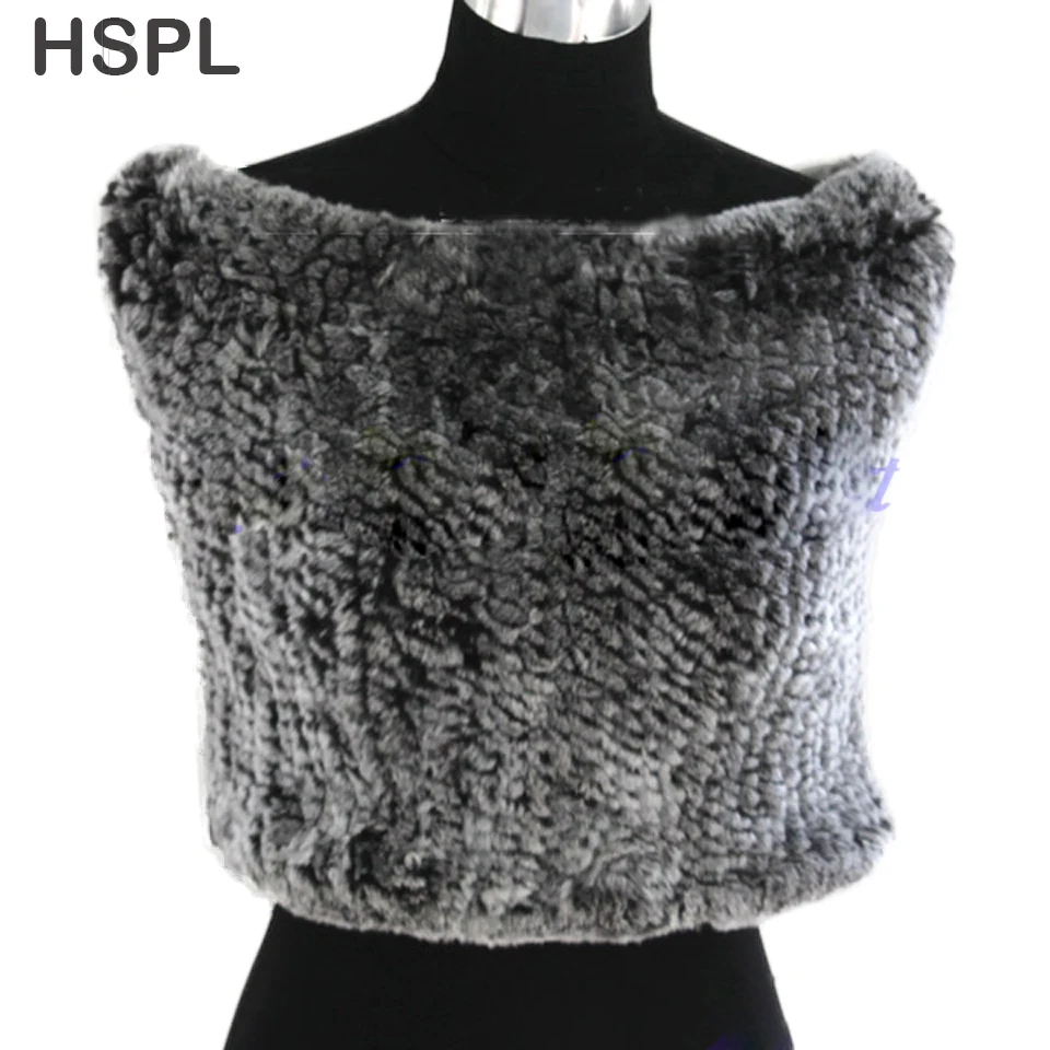 

HSPL Elegant Wide Fur Shawl 2017 Fashion Plaid Winter Scarf For Women Fur Poncho New Fashion Oversized Luxury Ladies Thick Scarf