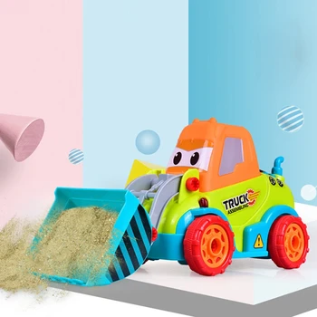 

Children Diy Screw Disassembly Assembly Electric Bulldozer Toys Engineering Vehicle Cartoon Excavator Kits Puzzle Engineering