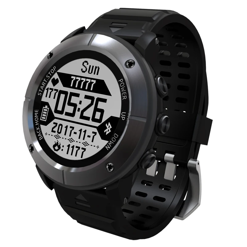 

LYKL UW80C Smart Watch GPS IP68 200 Meters Waterproof Swimming Heart Rate Monitor Weather forecast Thermometer Smart Wristwatch
