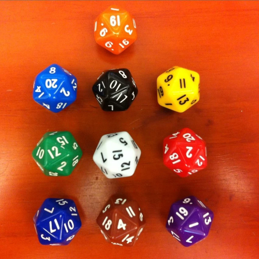 10 Pz Lotto Lati Dadi D Dadi Per Il Gioco Da Tavolo Venti Facce Gioco Da Tavolo Gioco Di Dadi Strumenti Sided Dice Dice Dd Dice Aliexpress