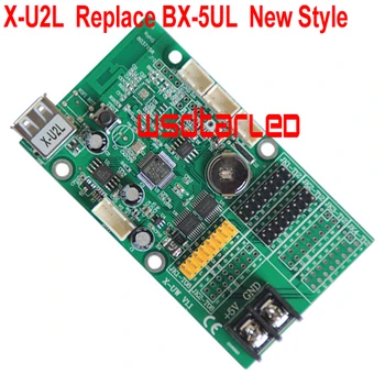 

X-U2L (Replace BX-5UL) USB LED controller card 640*16 1024*16 Single & Dual color LED controller card 2019 New Style Hot Sales