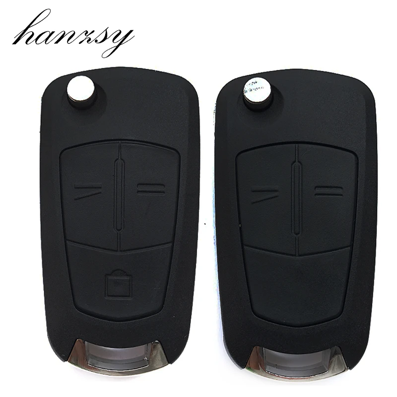 

2/3 Buttons Car Remote Key Shell Case For Opel Corsa Astra Vectra Vauxhall Signum Replacement Flip Folding Key Cover Fob Blade