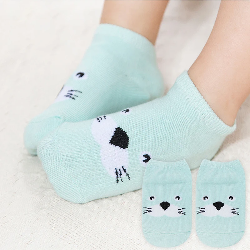 Hot Sale 6 18M Cute Animal Thin Baby Socks Spring/Summer/Autumn Baby