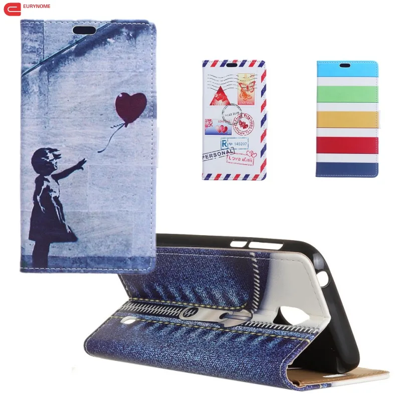 

For Huawei mate 9 lite Luxury cartoon Owl Wallet Card Slot Leather Flip Cover case For huawei mate9 lite with pen
