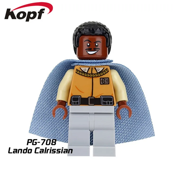 20Pcs PG708 Star Wars Lando Calrissian Grand Admiral Thrawn font b Model b font Bricks Action