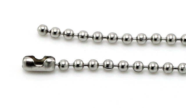 Stainless Steel Ball Chains Necklaces  Stainless Steel Jewelry Making -  1.2-3mm - Aliexpress