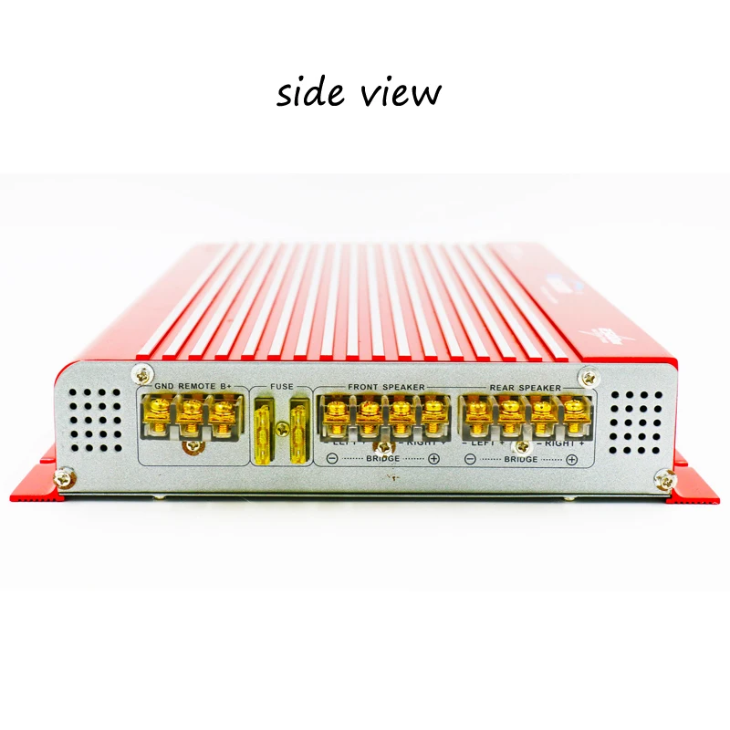 12V car power amplifier subwoofer high-power full-frequency 4-way 4-channel 3