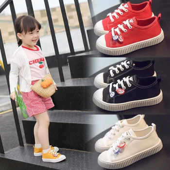 

2019 New Children's Non-slip Shoes Boys And Girls Casual Shoes Korean Version Of The Wild Autumn Wear Children's Shoes Canvas