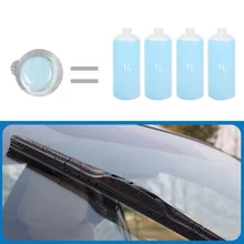 5 шт. очиститель стекла для очистки лобового стекла автомобиля, Одноцветный стеклоочиститель для автомобиля