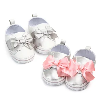 

TELOTUNY Toddler Shoes Cute Baby Girls Newborn Infant Baby Bow Casual First Walker Soft Sole Toddler Shoes Princess Shoes #40